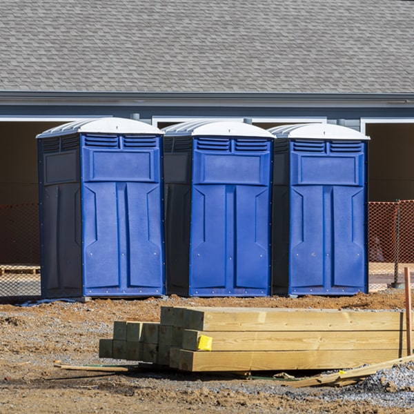 what is the maximum capacity for a single porta potty in South Litchfield Illinois